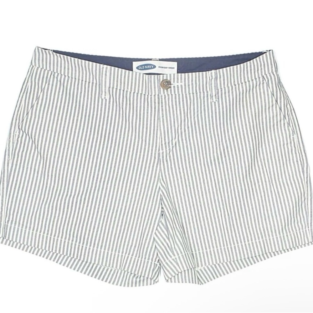 Old Navy Striped Gray Women's Shorts